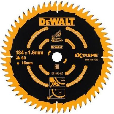 Dewalt DT1670 Sahanterä 60T