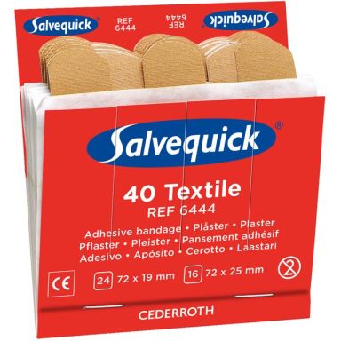 Salvequick 6444 Textilplåster 6x40st