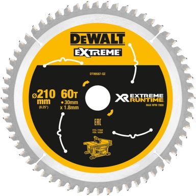 Dewalt DT99567 Sagklinge 60T