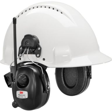 3M Peltor DAB+ FM Radio Kuulonsuojain sis. kypäräkiinnityksen