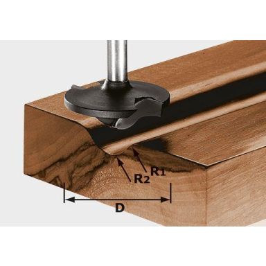 Festool HW S8 D42/13/R6+12 Profilfräs 8mm spindel