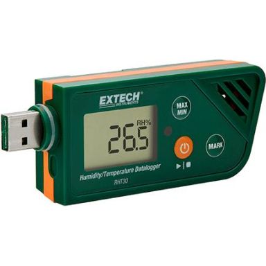 Extech RHT30 Lämpötila ja RH-loki