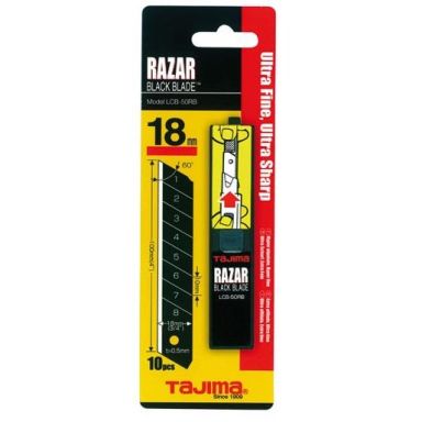 Tajima Razor Black Veitsiterä 10 kpl:n pakkaus