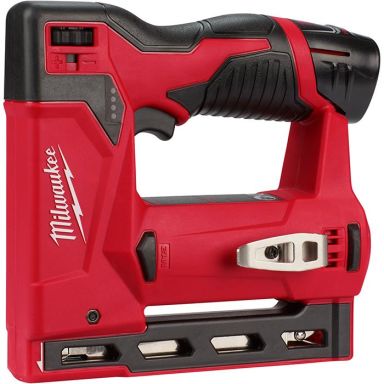 Milwaukee M12 BST-202X Häftpistol med batteri och laddare