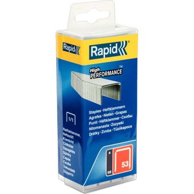 Rapid Nr 53 Fintrådsklammer galvaniserad