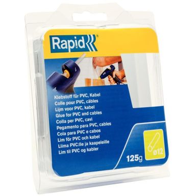 Rapid 40107358 Limstav PVC/Kabel, 125 g, Ø12x94 mm