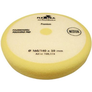 Flexxtra 100118 Poleringsrondell middels hard, 160 mm