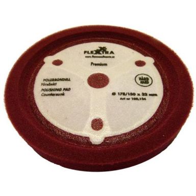 Flexxtra 100124 Poleringsrondell hard, 178 mm