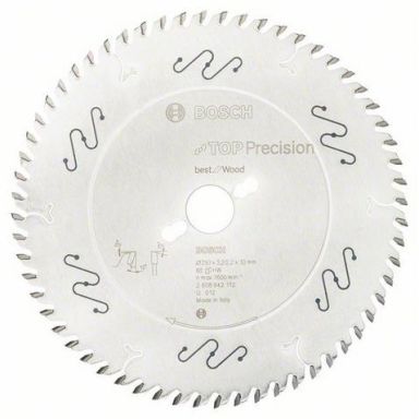 Bosch Top Precision Best for Wood Sahanterä 60T