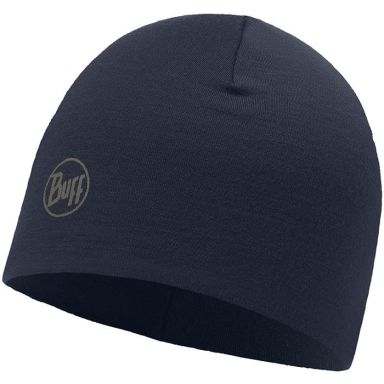 Buff Merino Wool Thermal Lue mørkeblå