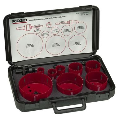 Ridgid 1251 Reikäsahasarja