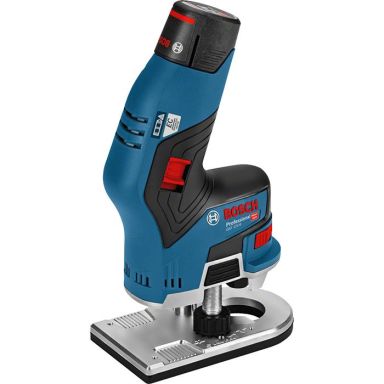 Bosch GKF 12V-8 Reunajyrsin mukana laukku, akku ja laturi