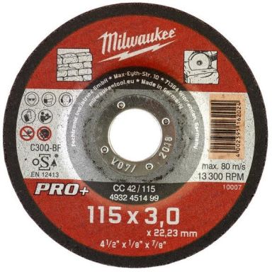 Milwaukee CC 42 PRO+ Kapskiva