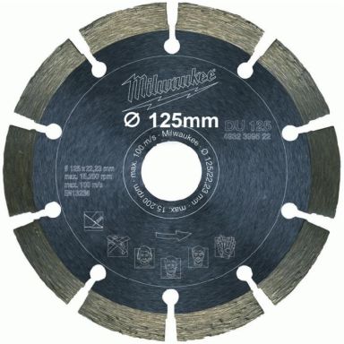 Milwaukee 4932399522 Sahanterä 125x22,2mm