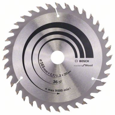 Bosch 2608642602 Optiline Wood Sahanterä 165x1,7x20mm, 36T