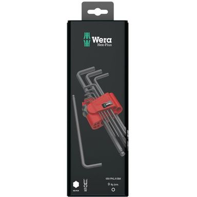 Wera 950 PKL/9 BM SB Insexnyckelsats