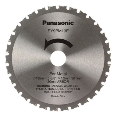 Panasonic EY9PM13E Sågklinga 135x1,2x20mm, 30T
