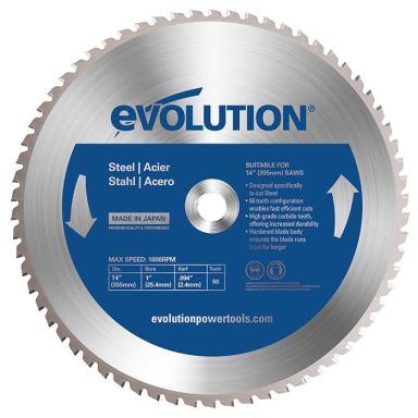 Evolution EV355S Sågklinga 355x25,4mm, 66T