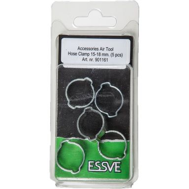ESSVE 901161 Slange klemme 15-18mm, pakke med 5 stk