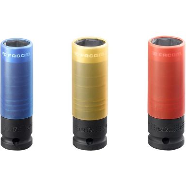 Facom NSI.3L Voimahylsysarja 1/2&quot, 17/19/21 mm