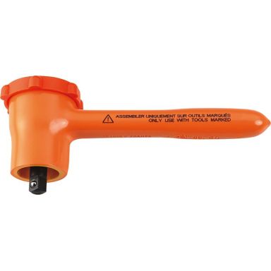 Facom R.151AVSE Skraldeskaft Skraldeaksel 1/4&quot, 1000V