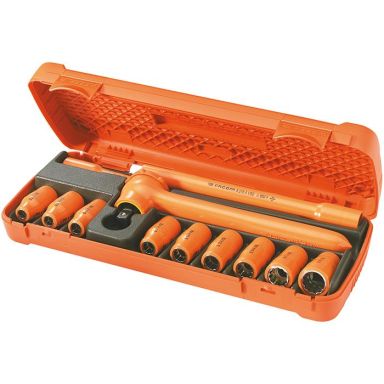 Facom S.400AVSE Hylsnyckelsats 12 delar, 12k, 1000V