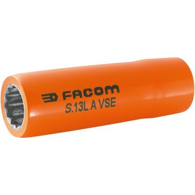 Facom S.18LAVSE Hylsa 18mm, 1/2&quot, 12k, 1000V, lång