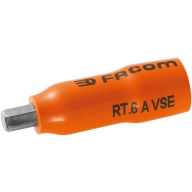 Facom RT.5AVSE Bitshylsa 6-kants, 5mm, 1/4&quot, 1000V