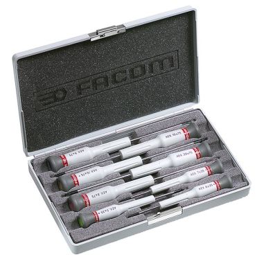 Facom AEX.J2 Skruvmejselsats Micro-Tech, 8 delar