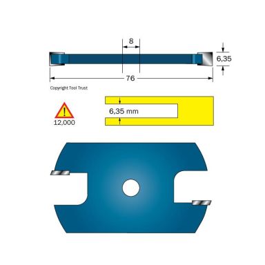 Cobolt 013-6476 Notplate