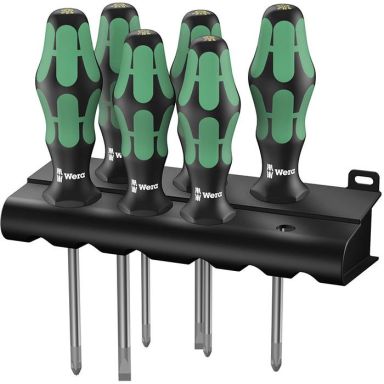 Wera 335/350/355/6 Ruuvitalttasarja 6-osainen