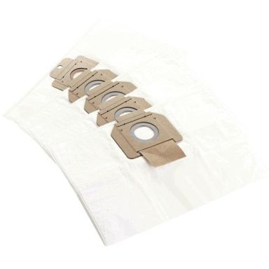 Makita W107418353 Støvsugerpose Fleece, 5-pakning