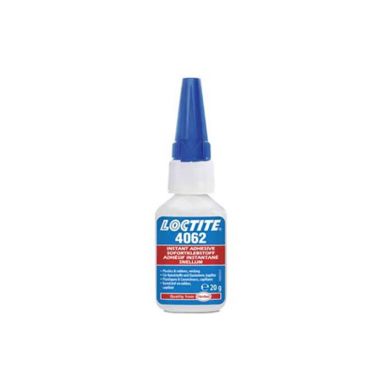 Loctite 4062 Cyanoakrylatlim 20, g, för plast och gummi