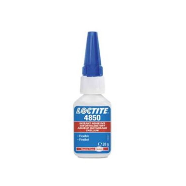 Loctite 4850 Cyanoakrylatlim 20 g, för flexibla material