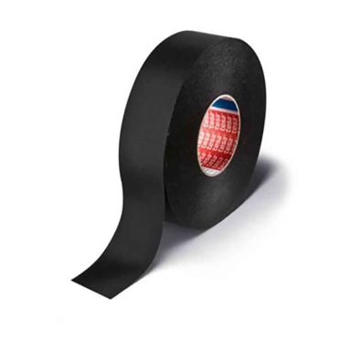 Tesa 51026 Johtoteippi musta, 25 m x 25 mm