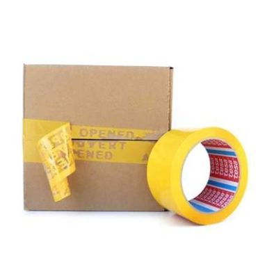 Tesa 64007 Säkerhetstejp med manipuleringsskydd, 50 m x 50mm
