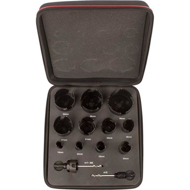 Starrett KMP11021 Hålsågsats Multi Purpose, 13 delar