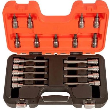 Bahco S18TORX Bitshylssats 18 delar, 1/2&quot