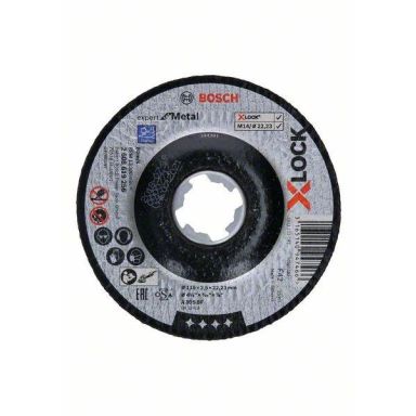 Bosch Expert for Metal Katkaisulaikka X-LOCK, syvennetty leikkaus