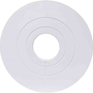 Gelia 3000540002 Dekkbrikke for avløpsrør, 110 X 170 mm, hvit