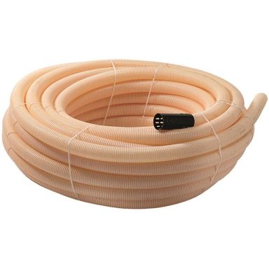 Pipelife 3002003031 Dräneringsrör PVC, 92 x 80 mm, 10 m