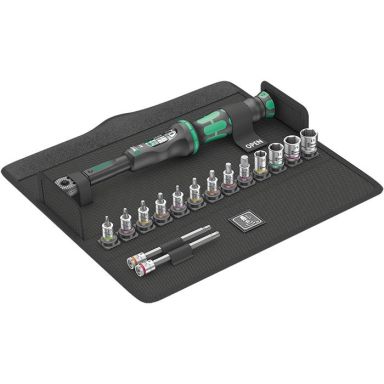 Wera Bicycle Set Torque 1 Työkalusarja 16 osaa, mukana säilytyspakkaus