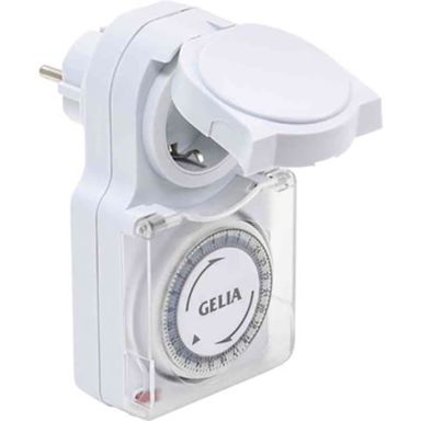 Gelia 06.0034024 Klockströmbrytare jordad, kapslad, dygn
