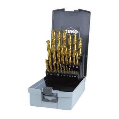 Ruko 250215TRO Poranteräsarja 1-13 mm, 25 kpl