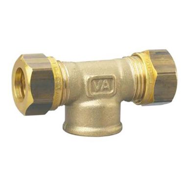 Vatette FG0376753 T-koppling 90°, inv gänga mitten