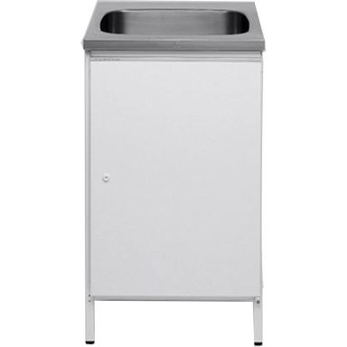 Contura CAB 5 Vaskebenk hvit, med oppbevaringsskap