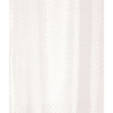 Arrow Safir Trend Duschdraperi beige med stjärnor, 1800 x 2000 mm