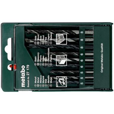 Metabo 627179000 Borsæt 9 dele