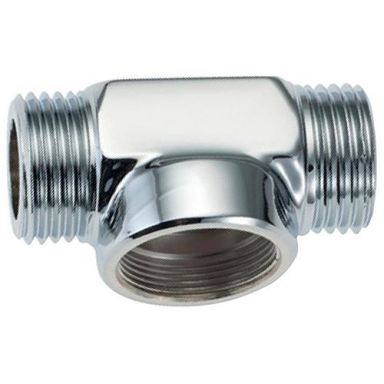 Mora 632303 T-koppling 12/15mm, 2xG15xM22x1, synlig rördragning