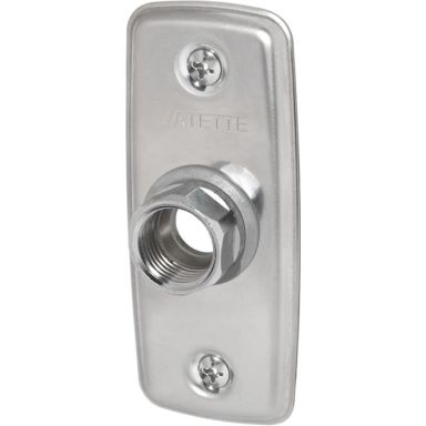 Vatette 8550649 Väggbricka 1-håls, 15 mm